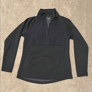 Avia hybrid quarter zip thermal long sleeve top